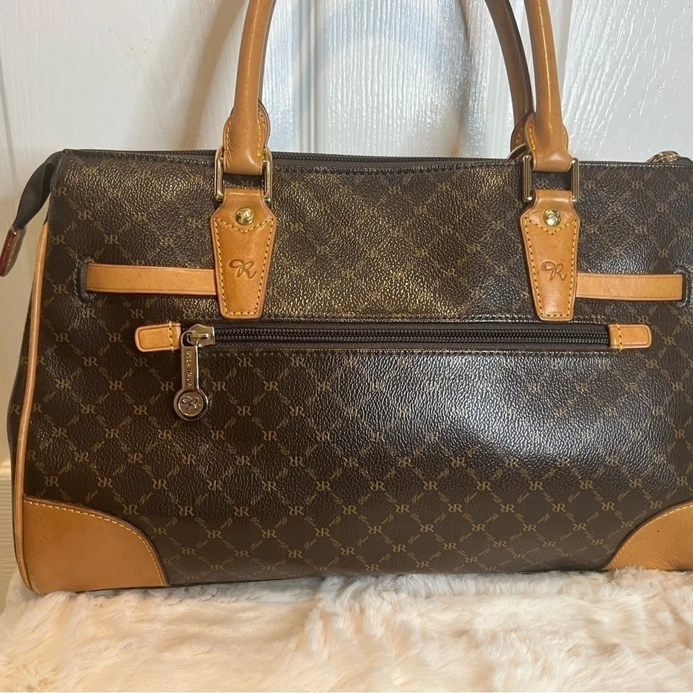 RIONI ITALIA PRINCESS SATCHEL. 14” x 5.3” x 9”. - Picture 2 of 15
